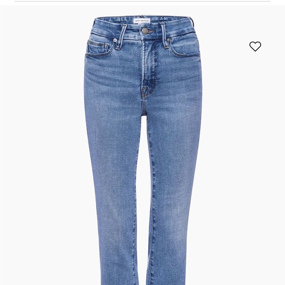 Good American High Rise Blue Jeans